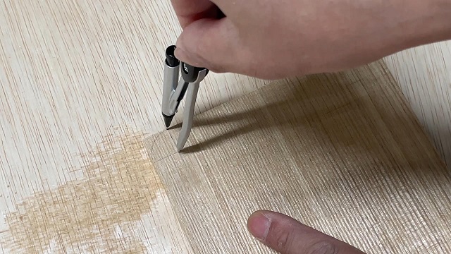 R加工コーナー治具の製作