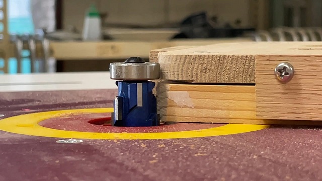 自作のR加工治具を使ってみる
