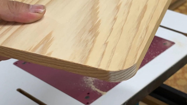 R加工治具を使ってR加工