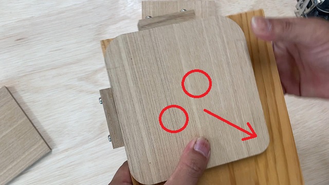 自作のR加工治具