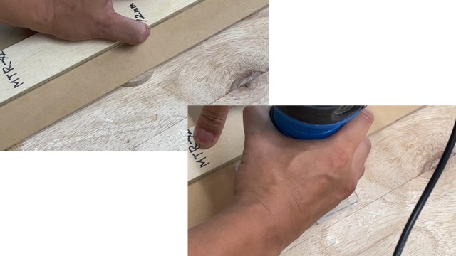 R加工コーナー治具の製作